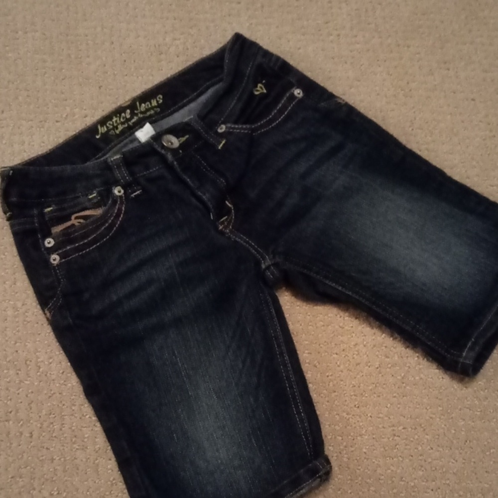 JUSTICE jean shorts!